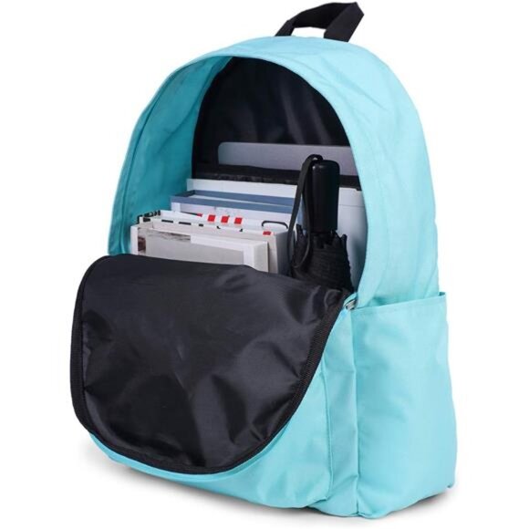 Backpack for Men and Women - Basic Bookbag Casual Daypack Backpacks - Picture 5 of 6